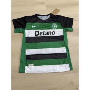 NWT Nike Sporting Club Lisbon 2024/2025 Football Shirt Jersey Youth Size Medium